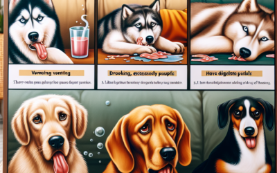 Symptomer på forgiftning hos hunde